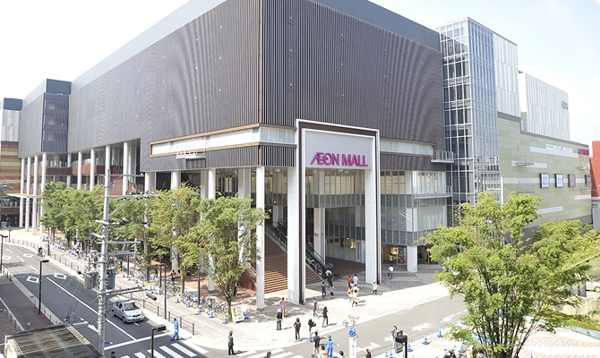 이온몰 상업시설 내부